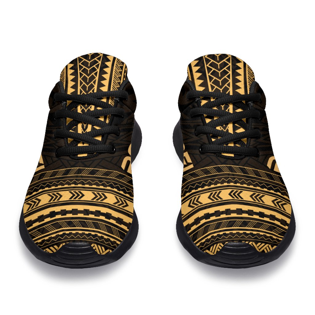 Pohnpei Sporty Sneakers - Polynesian Chief Gold Version - Polynesian Pride