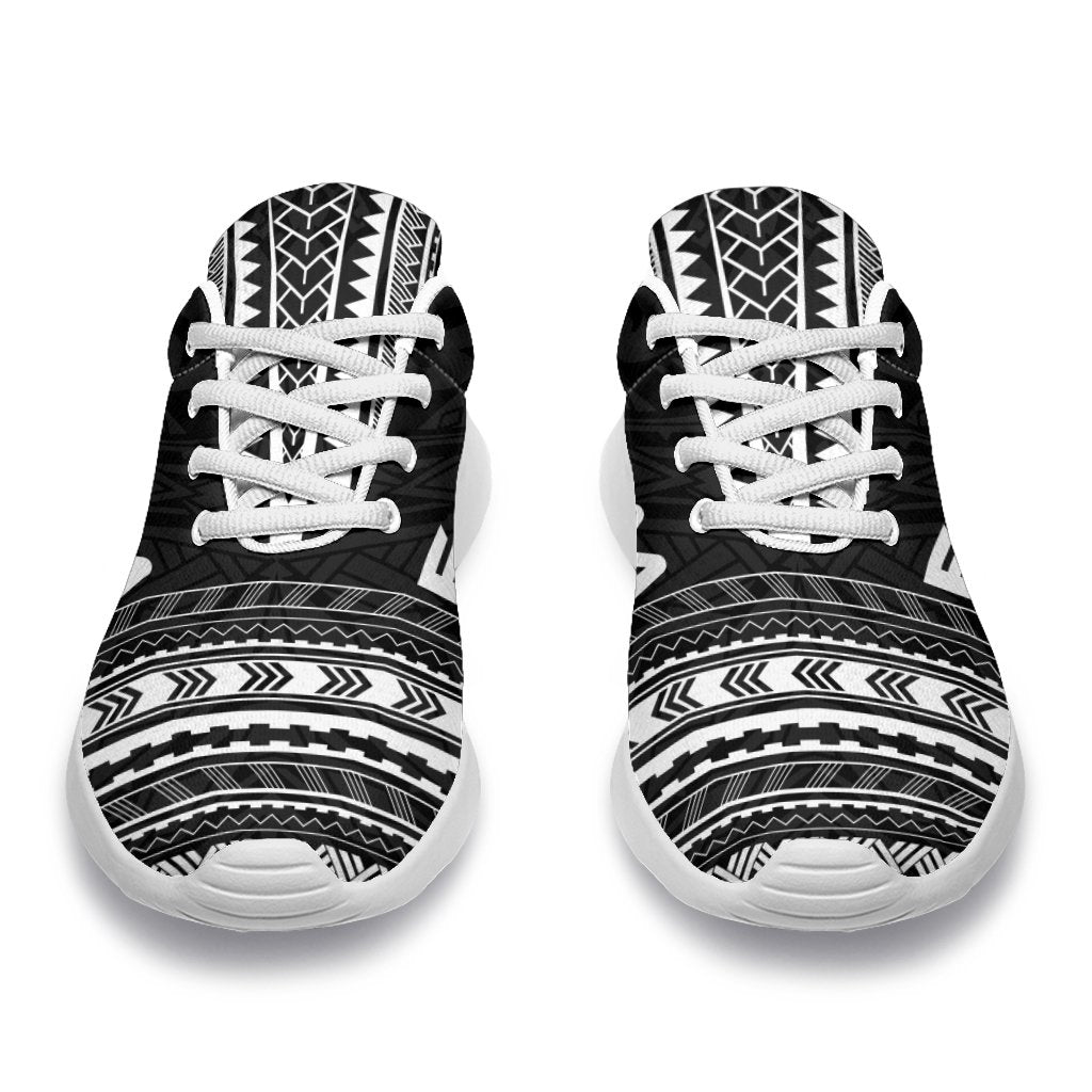 Federated States Of Micronesia Sporty Sneakers - Polynesian Chief Black Version - Polynesian Pride