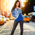 Guam Polynesian Women's Off Shoulder Sweater - Tribal Tattoo - Polynesian Pride