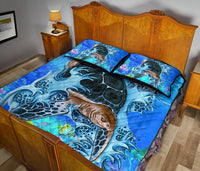 Turtle Cool Quilt Bed Set - Polynesian Pride