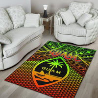 Polynesian Guam Area Rug - Reggae Vintage Polynesian Patterns - Polynesian Pride