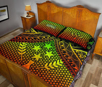 Polynesian Kosrae Quilt Bed Set - Reggae Vintage Polynesian Patterns - Polynesian Pride