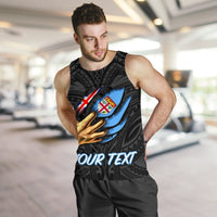 Fiji Personalised Men's Tank Top - Fiji In Me (Black) - Polynesian Pride