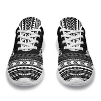 Norfolk Island Sporty Sneakers - Polynesian Chief Black Version - Polynesian Pride