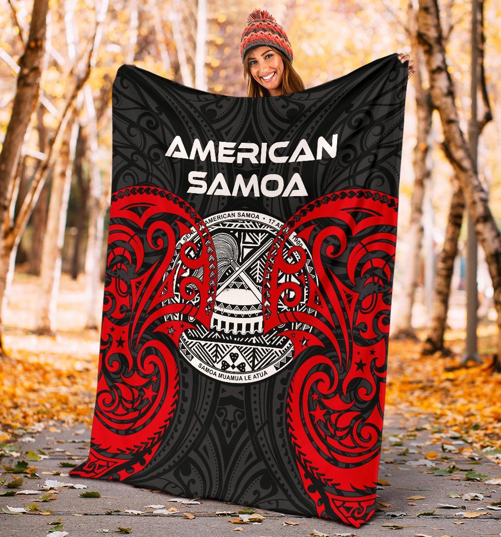 American Samoa Polynesian Premium Blanket - American Samoan Spirit - Polynesian Pride