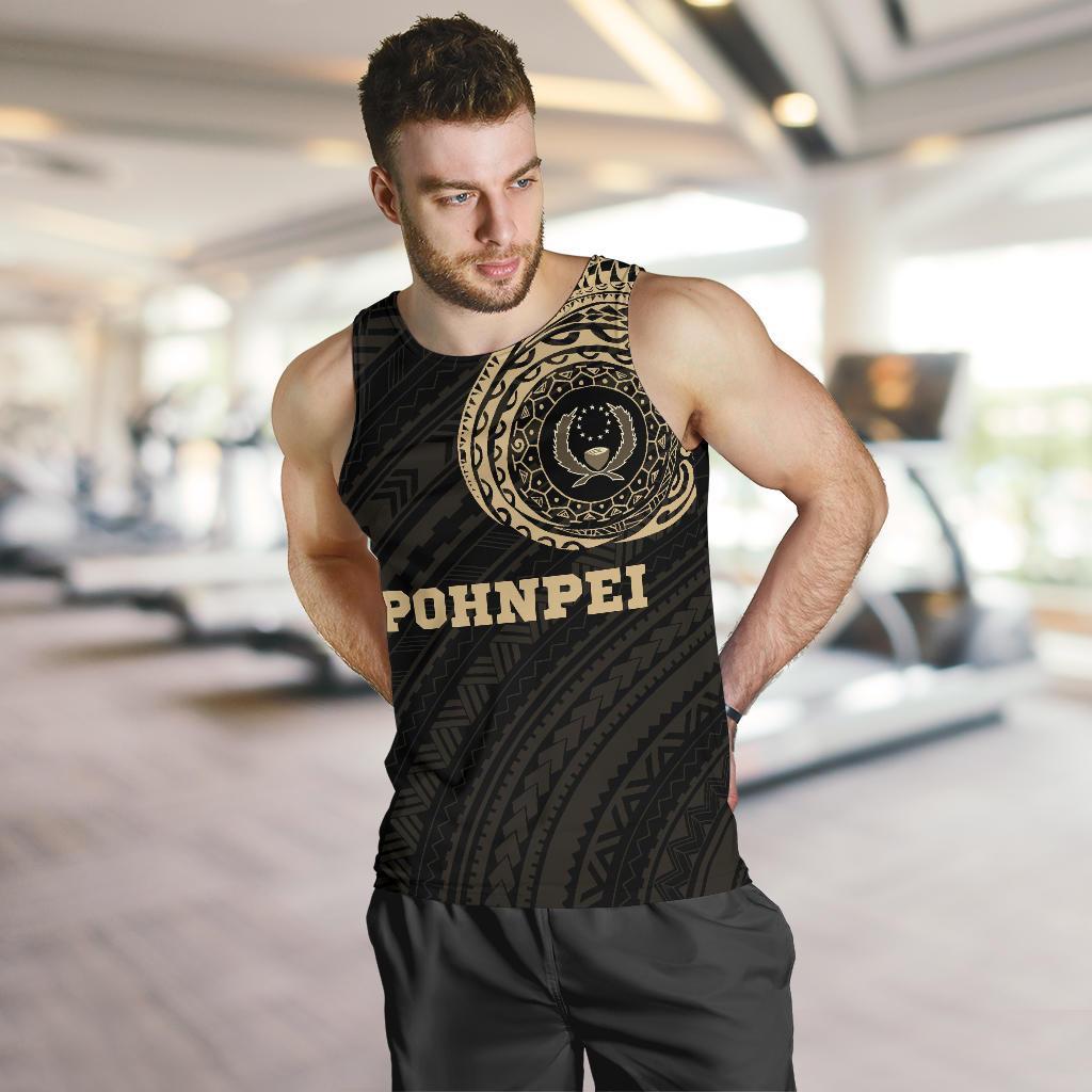 Pohnpei Micronesia Tattoo Tank Top A7 - Polynesian Pride