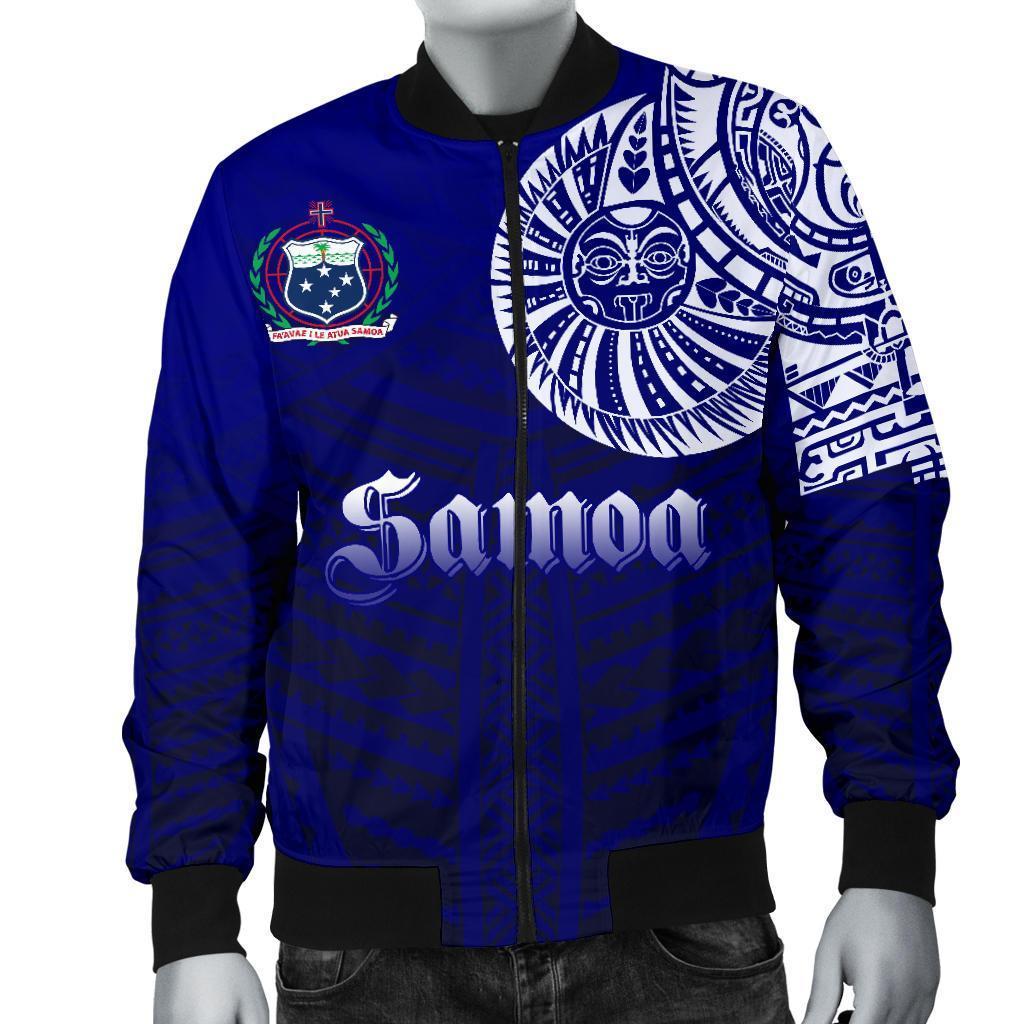 Samoa Men's Bomber Jacket Famous Tattoo - Polynesian Pride