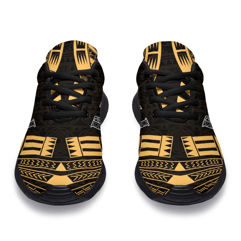 Fiji Sport Sneakers - Polynesian Tattoo Gold - Polynesian Pride