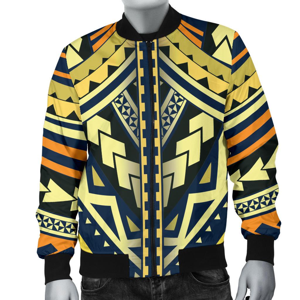 Polynesian Tattoo Men's Bomber Jacket - Polynesian Pride