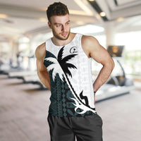 Fiji Coconut Tree Men's Tank Top K4 - Polynesian Pride