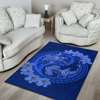 Hawaii Turtle Sea Cotral Polynesian Rug - Polynesian Pride