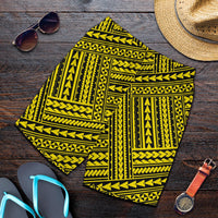 Polynesian Nation Yellow Men's Short - Polynesian Pride