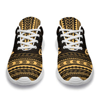 Guam Sporty Sneakers - Polynesian Chief Gold Version - Polynesian Pride
