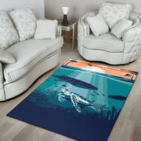 Sea Sunset Area Rug AH - Polynesian Pride