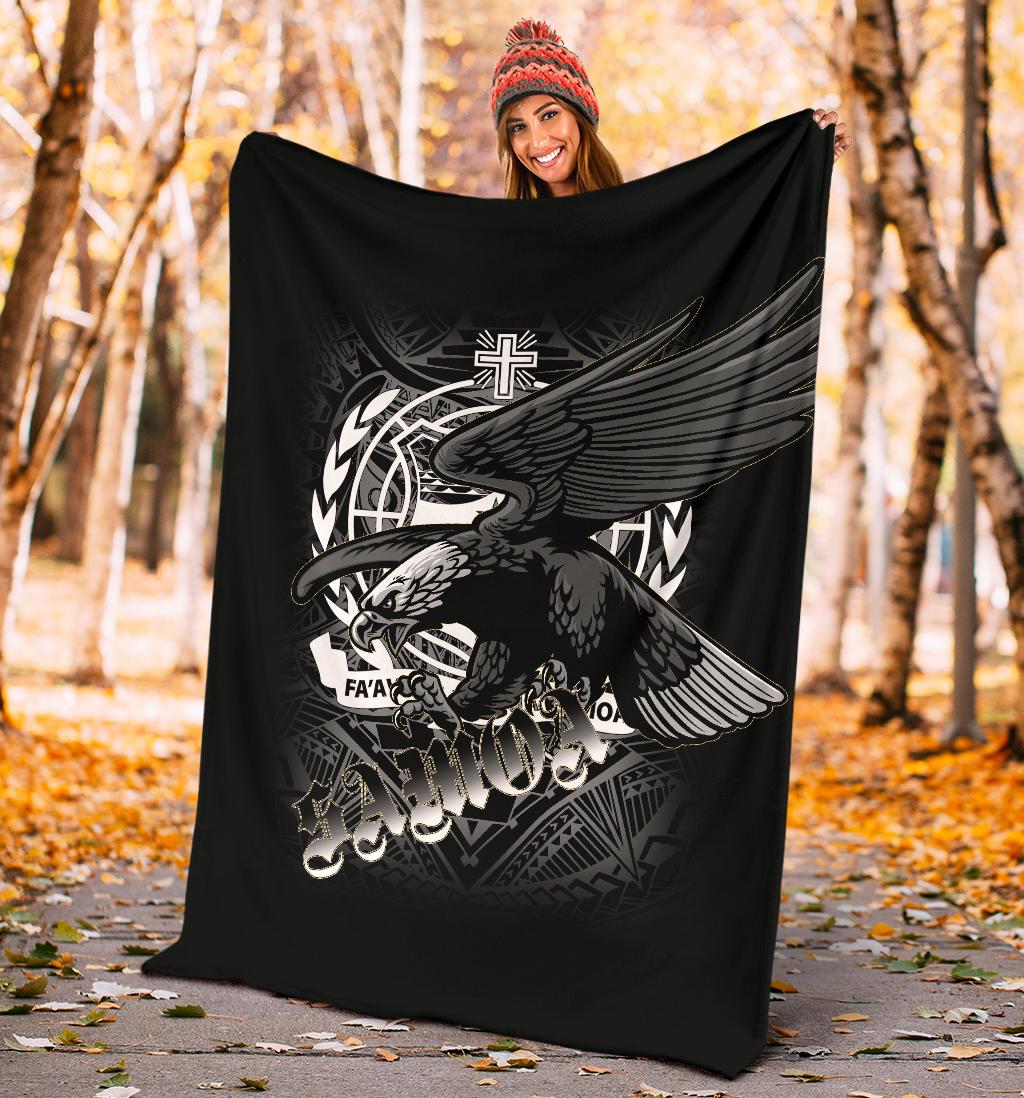 Samoa Polynesian Premium Blanket - Samoa Eagle - Polynesian Pride
