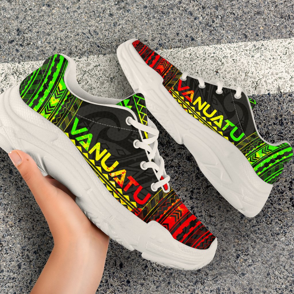 Vanuatu Chunky Sneakers - Polynesian Chief Reggae Version - Polynesian Pride