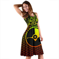 Polynesian Yap Women's Dress - Reggae Vintage Polynesian Patterns - Polynesian Pride
