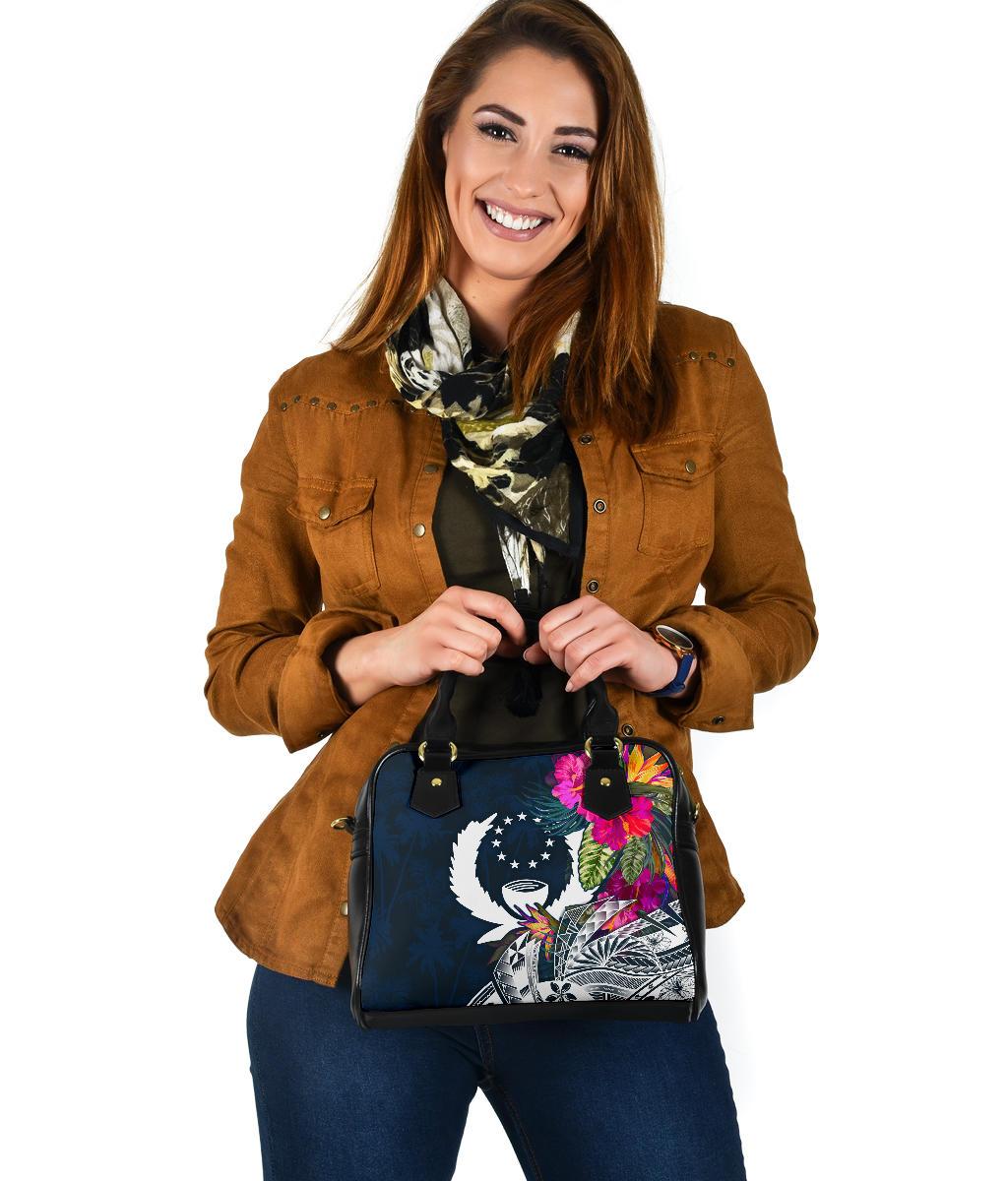 Pohnpei Shoulder Handbag - Pohnpei Summer Vibes - Polynesian Pride