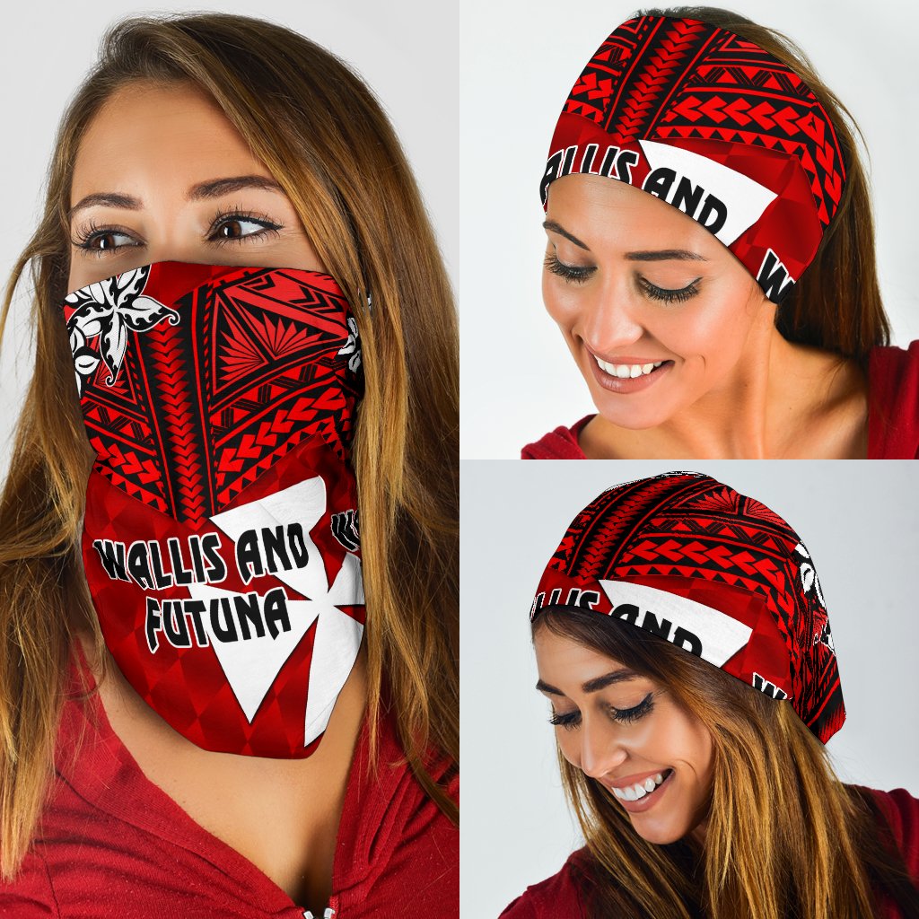 Wallis and Futuna Rugby Bandana 3-Pack Sporty Vibes - Polynesian Pride