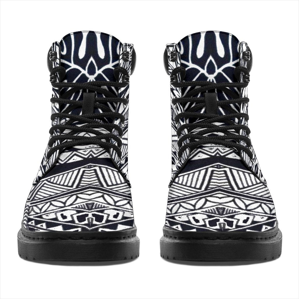 Polynesian 34 Season Boots - Polynesian Pattern - Polynesian Pride