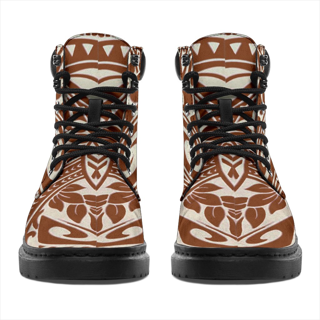 Polynesian 36 Season Boots - Polynesian Pattern - Polynesian Pride