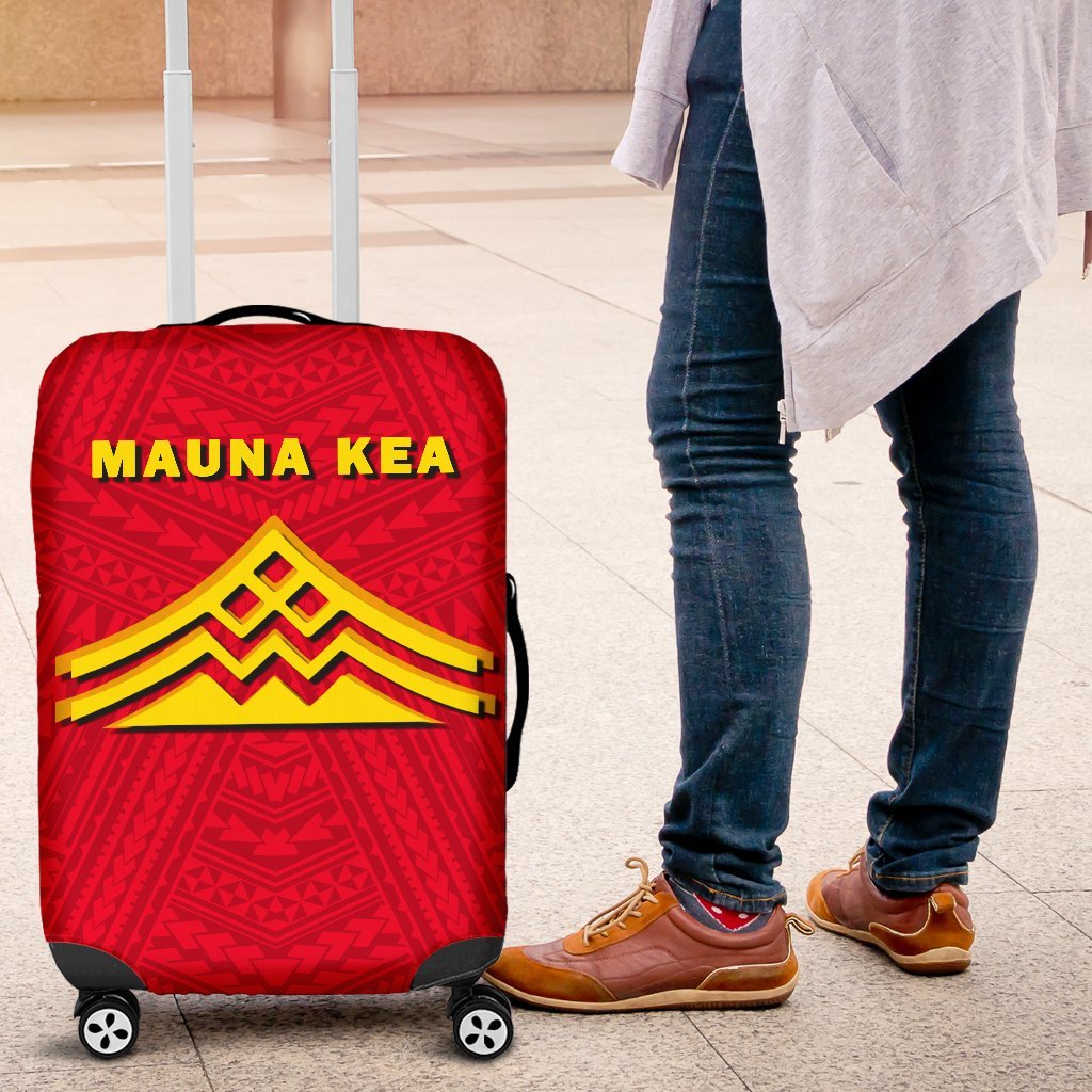 Hawaii Mauna Kea Polynesian Luggage Covers - Polynesian Pride