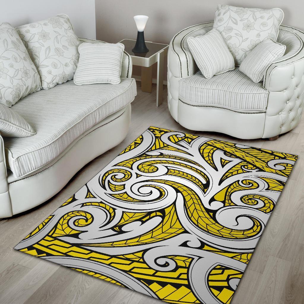 Hawaii Area Rug Polynesian Maori Ethnic Ornament AH - Polynesian Pride