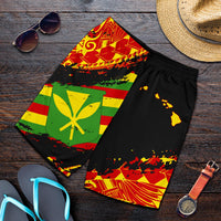 Kanaka Flag Polynesian Shorts - Nora Style - Polynesian Pride