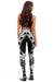 Northern Mariana Islands Women Leggings Polynesian Pattern Black - Polynesian Pride