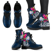 Marshall Islands Leather Boots - Marshall Islands Summer - Polynesian Pride