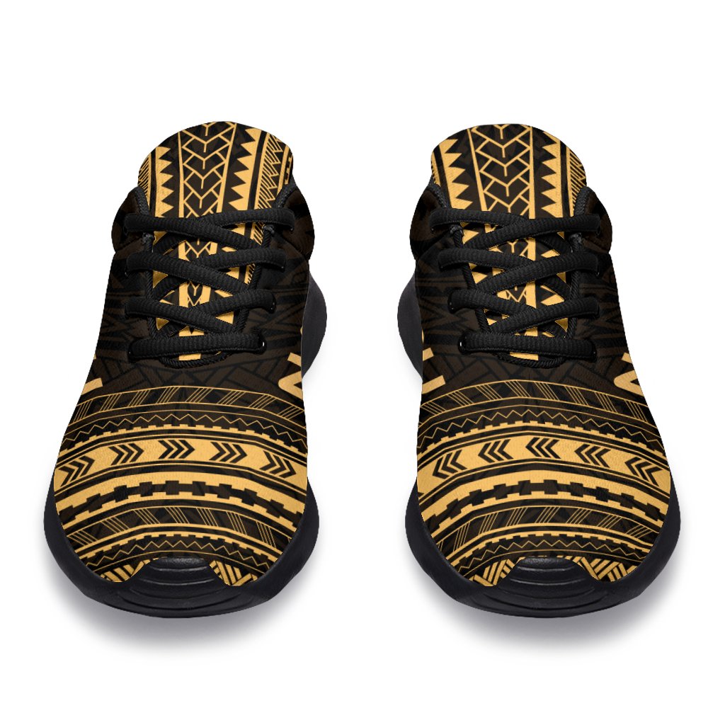 Nauru Sporty Sneakers - Polynesian Chief Gold Version - Polynesian Pride