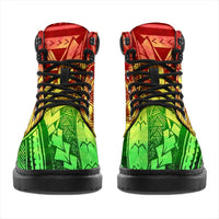 Polynesian 13 Season Boots - Polynesian Pattern - Polynesian Pride