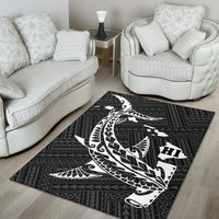 Hawaii Hammerhead Shark Polynesian Rug - Polynesian Pride
