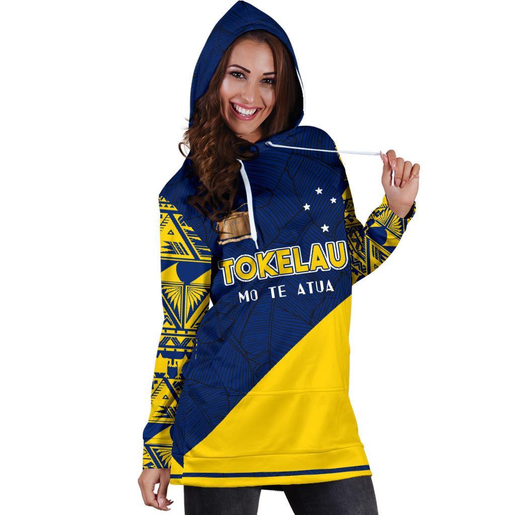 Tokelau Hoodie Dress Polynesian Canoe Style - Polynesian Pride