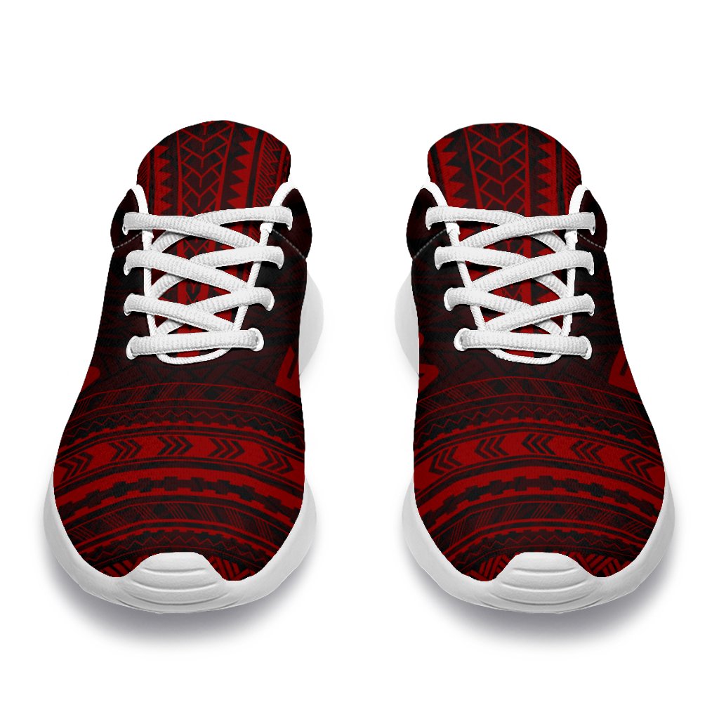 Federated States Of Micronesia Sporty Sneakers - Polynesian Chief Red Version - Polynesian Pride
