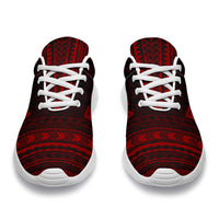 Federated States Of Micronesia Sporty Sneakers - Polynesian Chief Red Version - Polynesian Pride