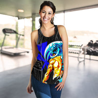 Hawaii Women's Racerback Tank - Hawaii Warrior Kanaka Maoli - Polynesian Pride