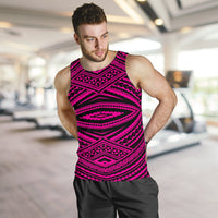 Polynesian Tatau Pink Hawaii Men's Tank Top - Polynesian Pride