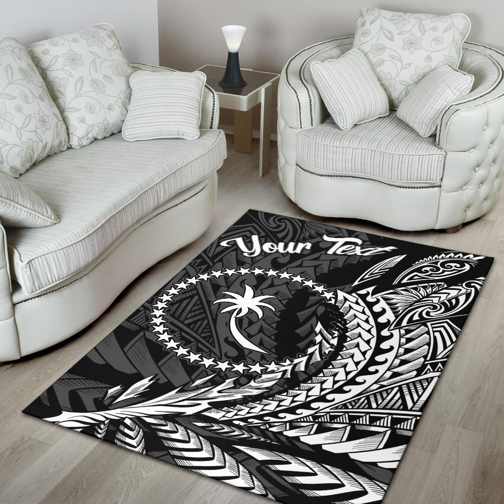 Chuuk State Area Rug - Custom Personalised Wings Style - Polynesian Pride