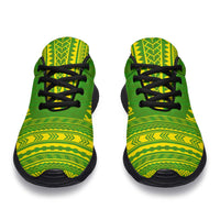 Kanaka Maoli Sporty Sneakers - Polynesian Chief Flag Version - Polynesian Pride