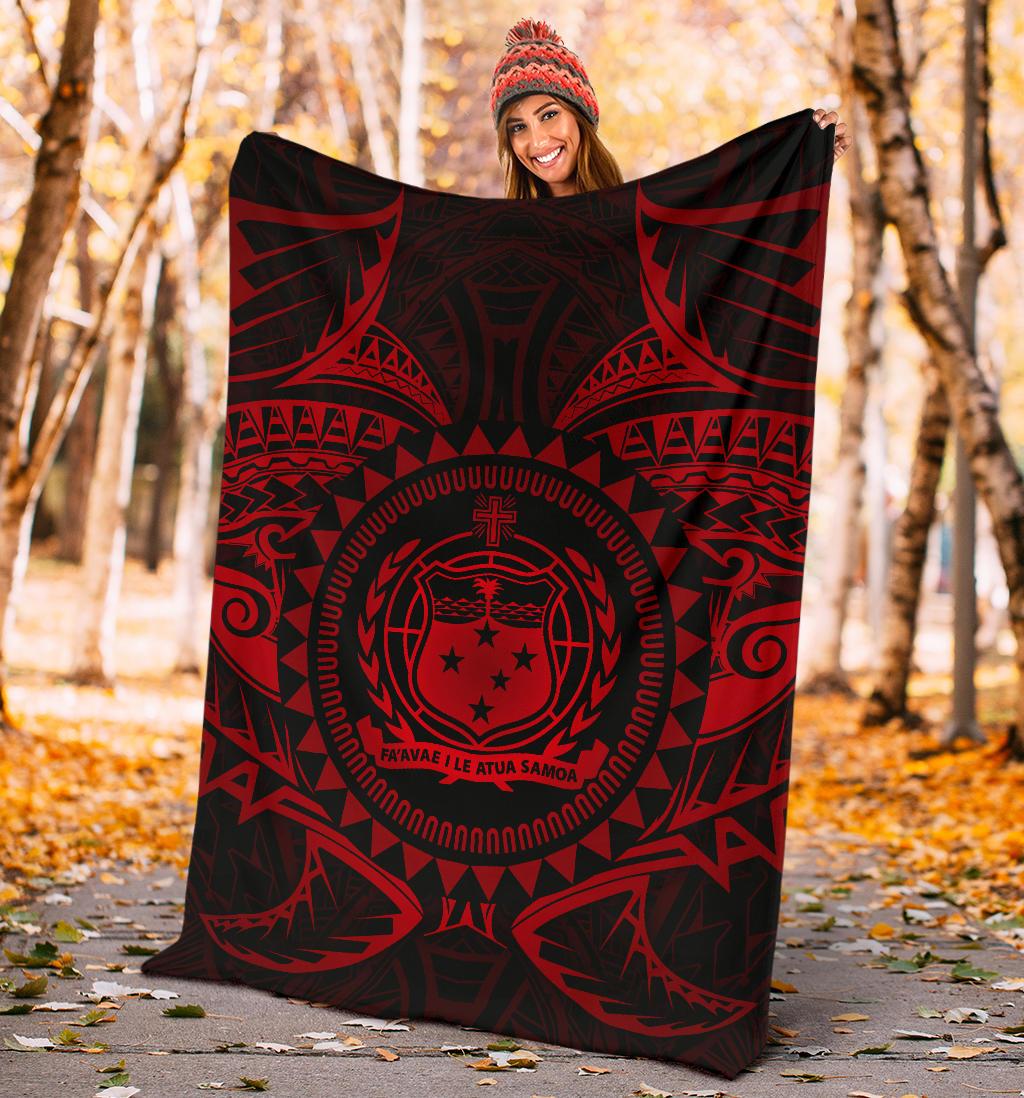 Samoa Polynesian Premium Blanket - Samoa Red Seal - Polynesian Pride