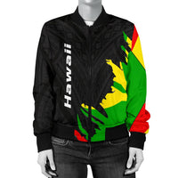 Hawaii Women's Bomber Jacket - Wrap Style - Polynesian Pride