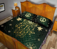 Hawaii Dream Catcher Peace Style Galaxy - Quilt Bed Set AH - Polynesian Pride