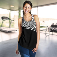 Poly Women's Racerback Tank Custom Personalised - Polynesian Style - Polynesian Pride