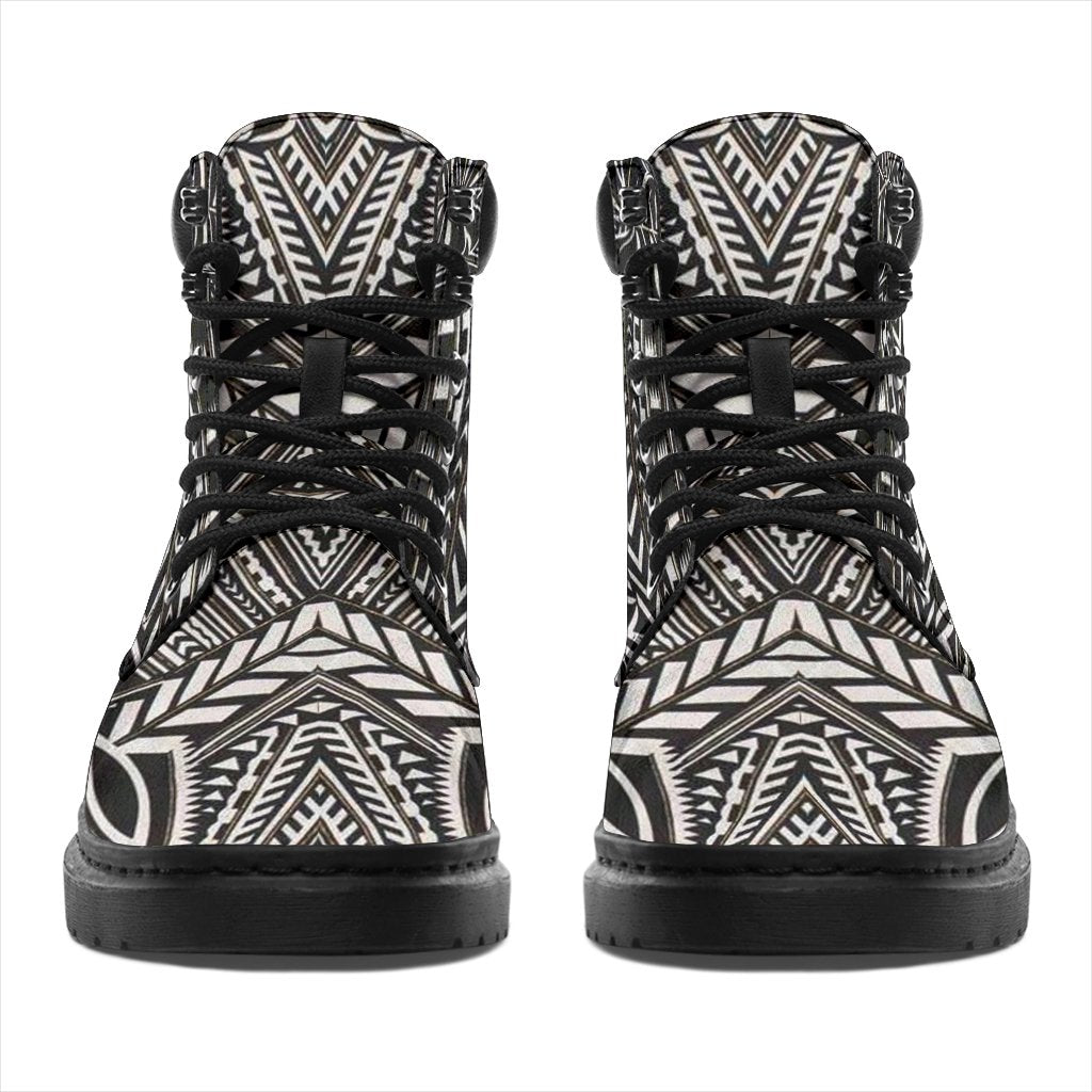 Polynesian 16 Season Boots - Polynesian Pattern - Polynesian Pride