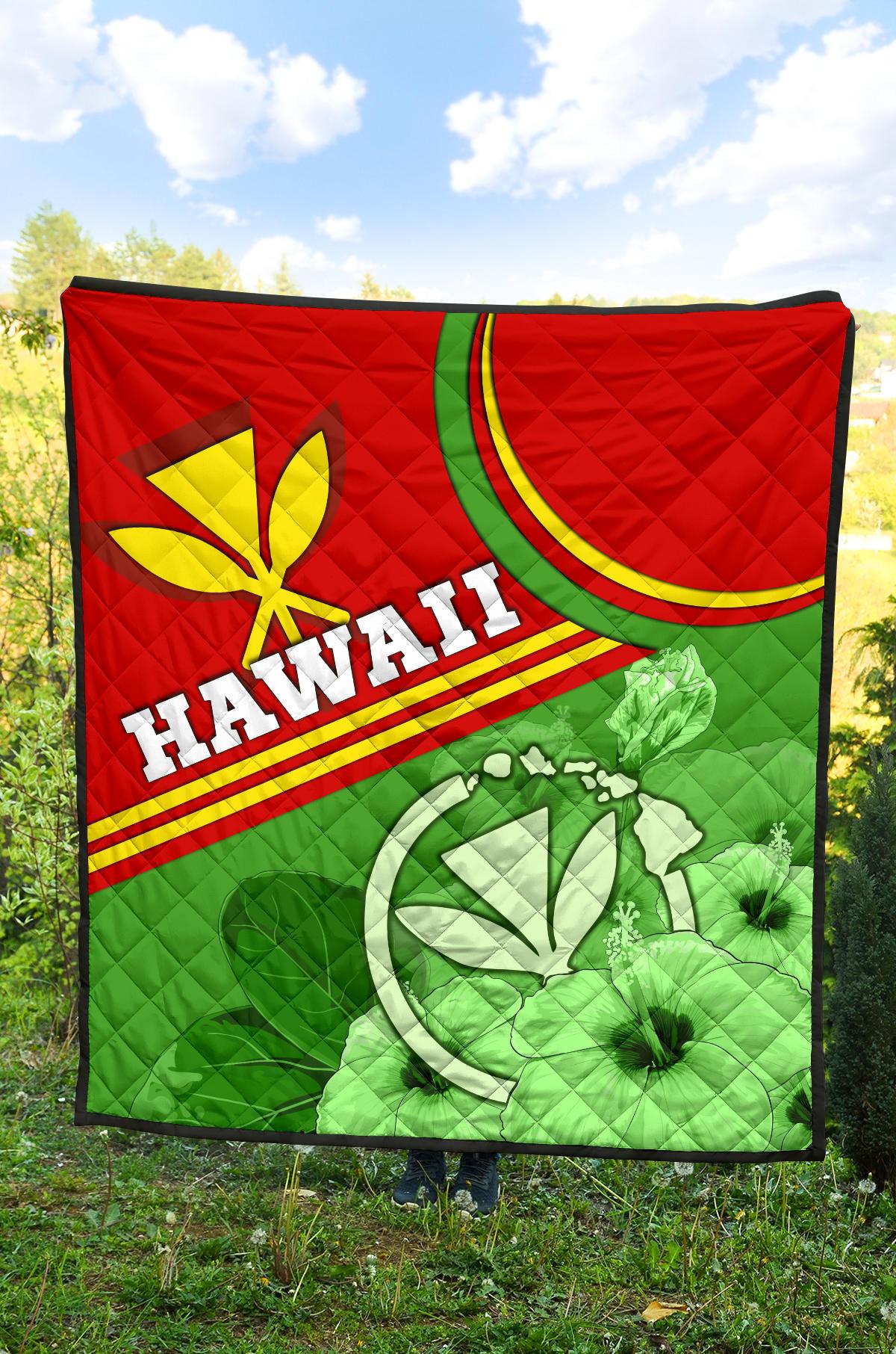 Hawaii Polynesian Premium Quilt - Hawaii Kanaka Maoli - Polynesian Pride