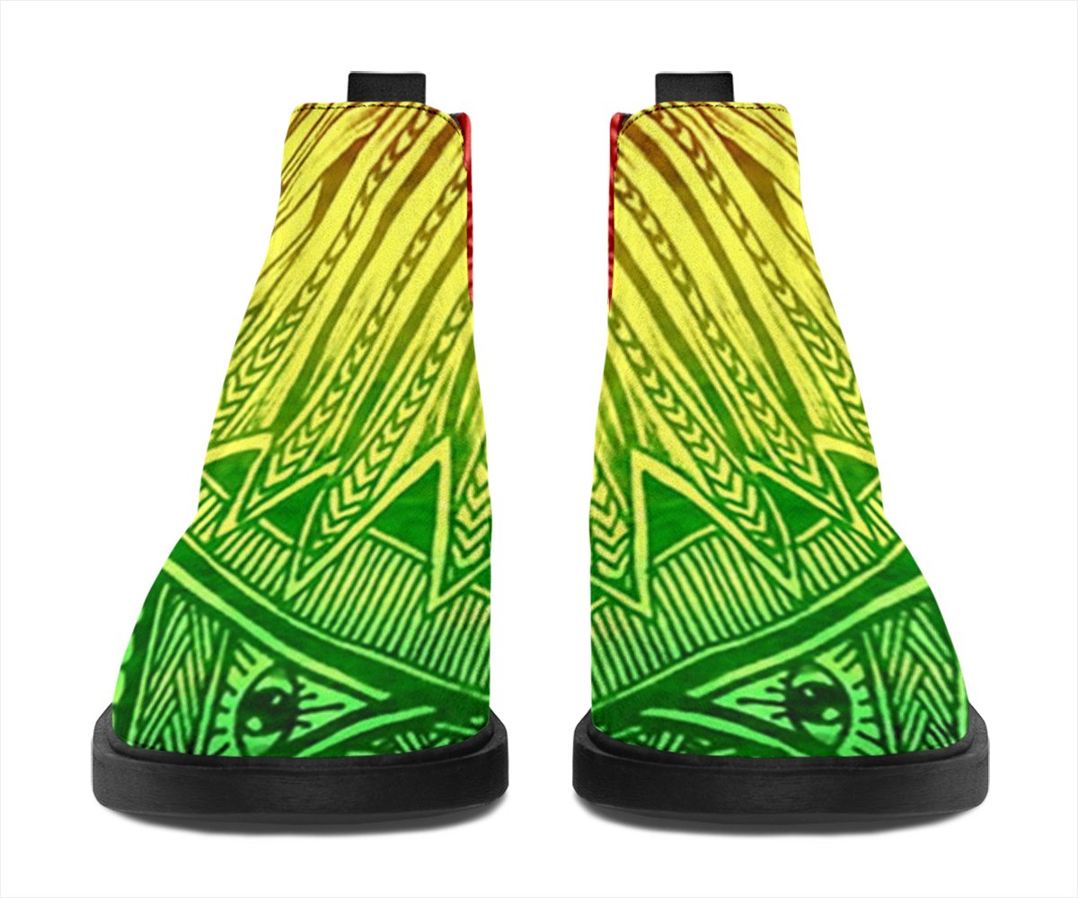 Polynesian Fashion Boots 29 - Polynesian Pride