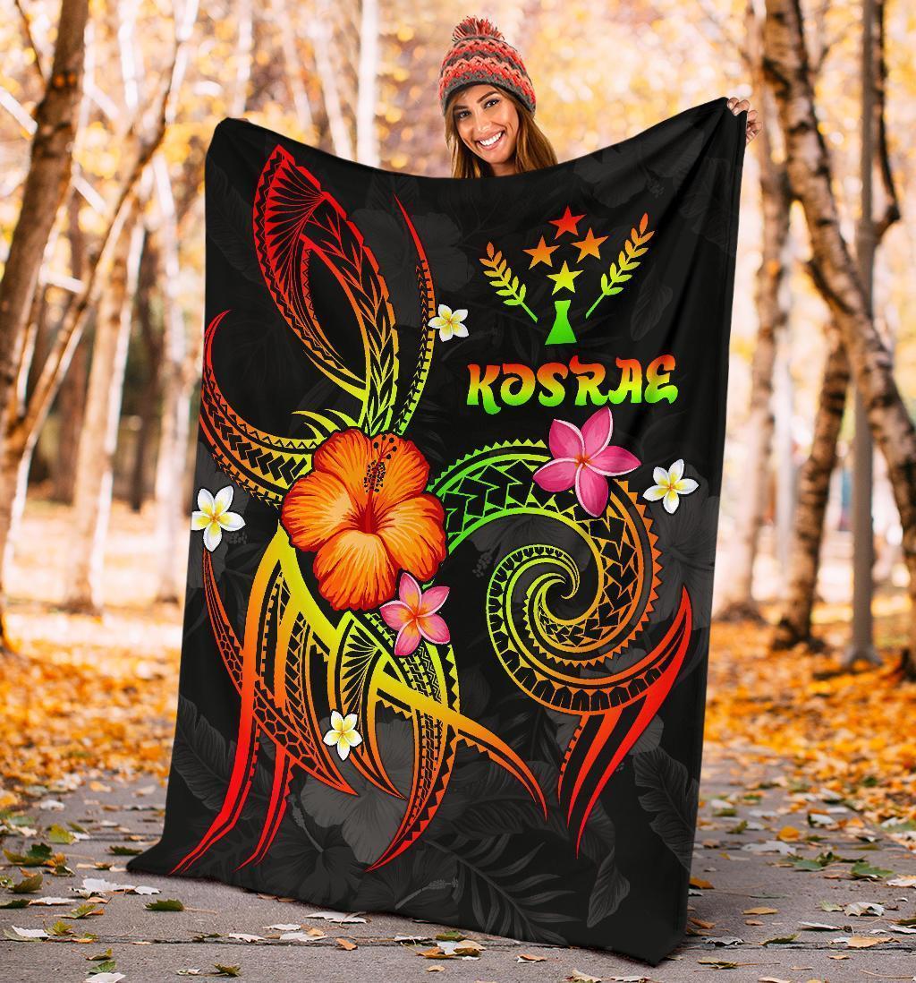 Kosrae Polynesian Premium Blanket - Legend of Kosrae (Reggae) - Polynesian Pride
