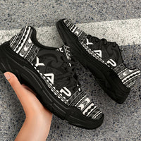 Yap Chunky Sneakers - Polynesian Chief Black Version - Polynesian Pride