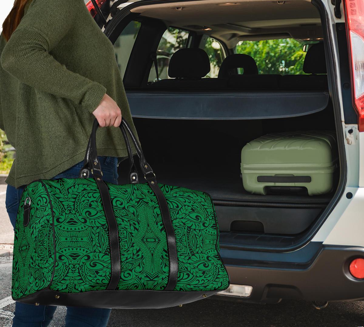 Polynesian Culture Green Hawaii Travel Bag - Polynesian Pride